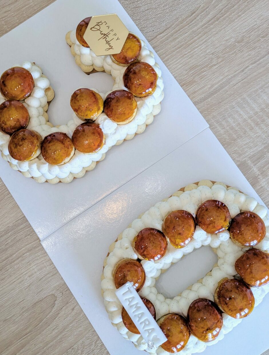 Numbercake saint-honoré